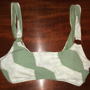 Arie rings scoop bikini top